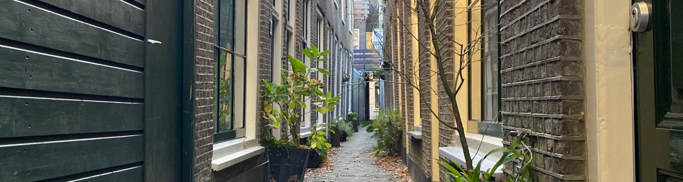 'Hofjes en steegjes wandeling'