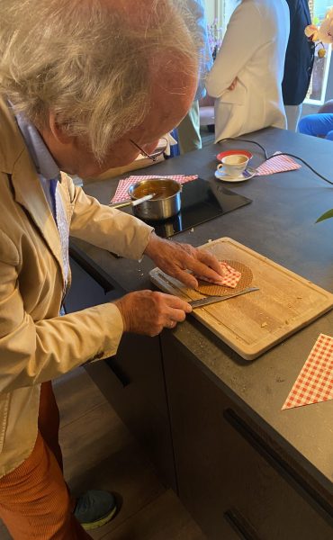 Wandel en workshop Goudse Stroopwafel bakken - arrangement.